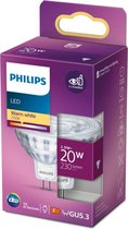 Philips LED Spot - 20 W - GU5.3 - warmwit licht