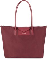 Lancaster Paris Shopper SMART - Carmin rood - Grand A4