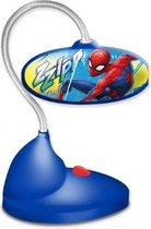bureaulamp Spider-Man jongens 12,5 x 18 cm rood /blauw
