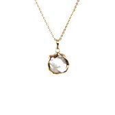 Lunar Wolff - Freshwater Pearl Necklace - Gold Plated