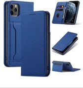 GSMNed – Luxe iPhone 11 Blauw – hoogwaardig Leren Pu Hoesje – iPhone 11 Blauw – Design