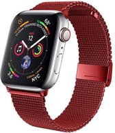 Luxe Milanese Loop Armband Geschikt Voor Apple Watch Series 1/2/3/4/5/6//7/SE 38/40/41 mm Horloge Bandje - 38mm/40mm/41mm Metalen iWatch Milanees Watchband Polsband - Stainless Ste