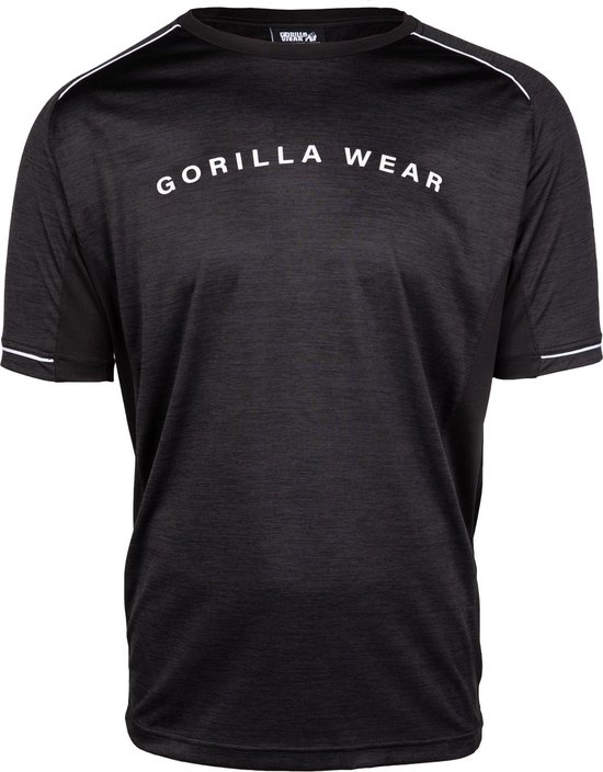 T-shirt Gorilla Wear Fremont - Zwart / Wit