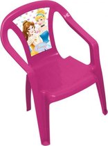 kinderstoel Princess meisjes 51 x 36,5 x 40 cm roze