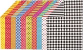 patroonkarton 21 x 29,7 cm 20 stuks multicolor
