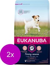 Eukanuba Caring Senior Small Breed Kip - Hondenvoer - 2 x 3 kg