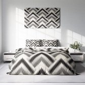 Nice Dreams - Dekbedovertrek - Zigzag - 1-persoons 140 x 220 cm