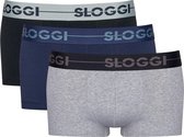 Sloggi Men Go 3Pack Hipster Zwart/Grijs/Blauw-L (6)