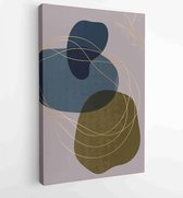 Canvas schilderij - Design for print, cover, wallpaper, Minimal and natural wall art. Vector illustration. 3 -    – 1843764727 - 50*40 Vertical