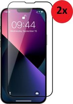 Geschikt voor iPhone 13 Pro Max Full Screenprotector - 13 Pro Max Full Tempered Glass 2x