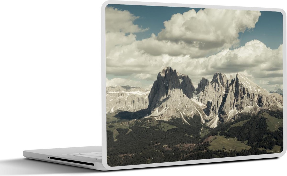 Laptop sticker - 11.6 inch - Dolomieten - Alpe Di Siusi - Italië - 30x21cm - Laptopstickers - Laptop skin - Cover