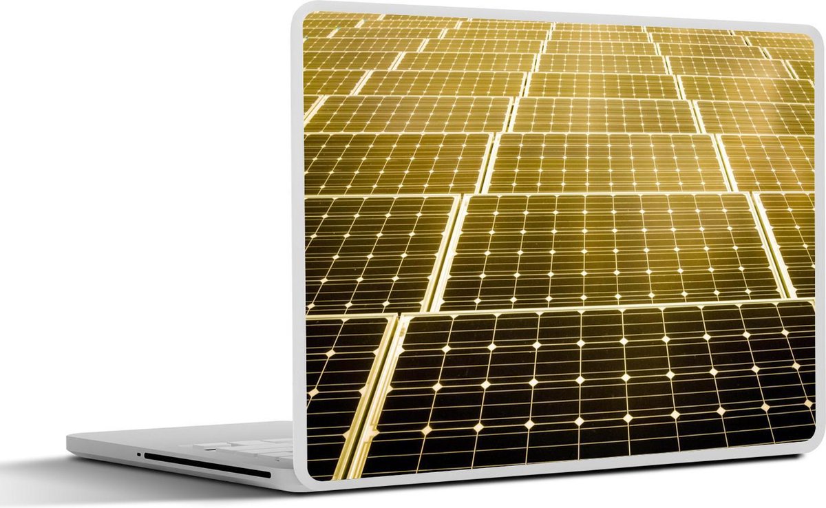 Afbeelding van product SleevesAndCases  Laptop sticker - 10.1 inch - Goud - Zon - Energie