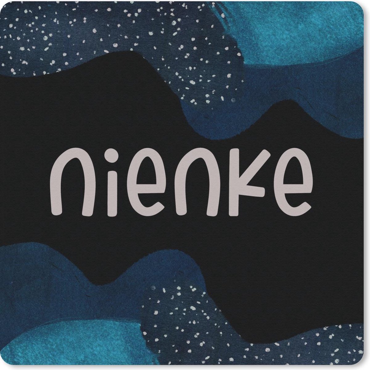 Muismat 30x30 cm - Mousepad Nienke - Pastel - Meisje - Muismatten
