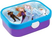 lunchbox Campus Frozen II junior paars/blauw 3-delig