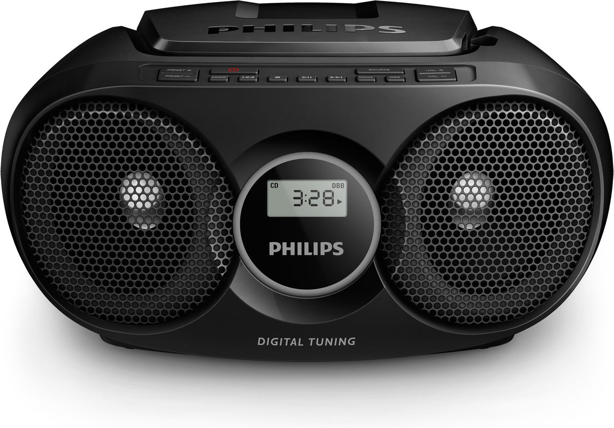 PHILIPS AZ215B - Radio/CD-speler - Zwart thumbnail 6
