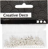 kralen Creative Deco 150 stuks zilver