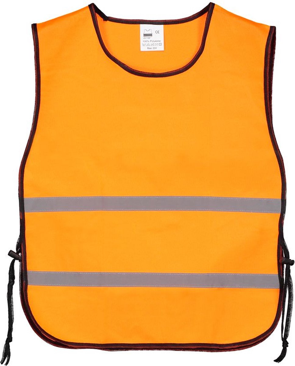 Trainingsvest polyester - Hardlopen - Sport Vest - Safety Jacket - Oranje- 57 x 46 cm (LxB)