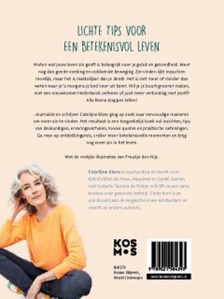 Van dit boek krijg je nog meer zin in het leven - back cover