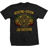 T-Shirt Resisting the System - Rastafari - Original RastaEmpire - L (Large)