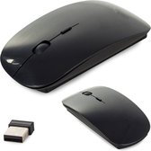 Draadloze muis - Zwart - 2.4 GHZ - Met USB-ontvanger
