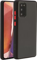 Skylos Original – Samsung Galaxy S10 hoesje – Zwart x Rood – Samsung hoesje