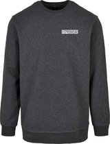 FitProWear Sweater Heren - Charcoal / Donkergrijs - Maat XXL / 2XL - Sweater - Trui zonder capuchon - Hoodie - Crewneck - Trui - Winterkleding - Sporttrui - Sweater heren - Heren k