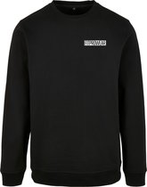 FitProWear Sweater Heren - Zwart - Maat XXXL / 3XL - Sweater - Trui zonder capuchon - Hoodie - Crewneck - Trui - Winterkleding - Sporttrui - Sweater heren - Heren kleding - Crew neck - Sweater man