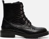 Ann Rocks Veterboots zwart - Maat 36