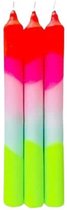 Pink Stories - Kaarsen - Dip Dye - Set van 3 - Lollipop Trees