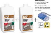HG laminaatreiniger extra sterk - 2 stuks + Zaklamp/Knijpkat