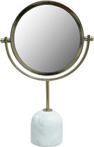 Luxe Spiegel - Marmer - Spiegels - Staande Spiegel - Metaal - 35 cm hoogL