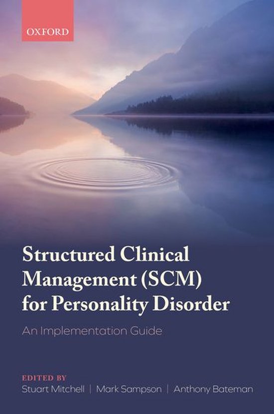 Structured Clinical Management (SCM) for Personality Disorde ... - cover