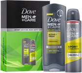 Dove Men Geschenkset Active Fresh - Deodorant & Douchegel
