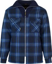 STØRVIK STANLEY Houthakkers Jas Heren - Thermoblouse - Fleece Kraag - Winddicht Gevoerd - Thermo Vest - Maat M - Blauw
