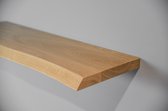 Wandplank boomstam onbehandeld - 120x30x40