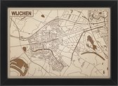 Decoratief Beeld - Houten Van Wijchen - Hout - Bekroned - Bruin - 21 X 30 Cm