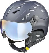 CP Cuma - Skihelm - blauw - 60-62/XL - Meekleurend & Polariserend Vizier - Cat. 1-2 (☁/❄/☀)