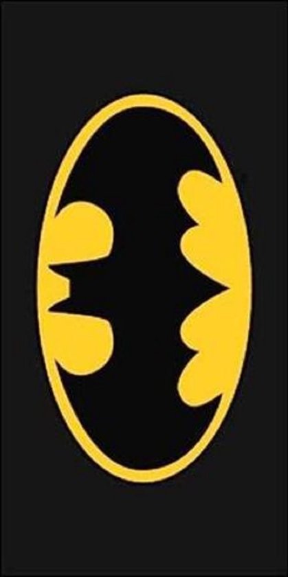 Batman strandlaken - 140 x 70 cm. - Bat-Man handdoek - 100% katoen