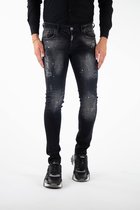 Richesse Alicante Deluxe Black Jeans - Mannen - Jeans - Maat 31