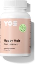 YOS Haar Vitamines - Hoge Dosering Biotine voor Huid, Haar en Nagels - Haar Vitaminen voor Haar Groei - 60 Premium Capsules