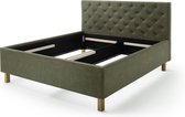 SanRemo gestoffeerd bed 160x200 cm incl. lattenbodem met opbergruimte