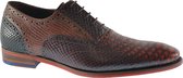 Floris Van Bommel SFM Veterschoenen - Cognac- Heren maat 30238