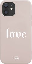 iPhone 12 - Love Beige - iPhone Short Quotes Case