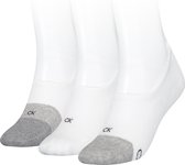 Calvin Klein Footie Hoge Uitsnede 3-Pack Duurzame Dames Sokken - Maat 37-41