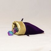 Dice bag | dobbelsteen zakje voor o.a. Dungeons & Dragons Paars