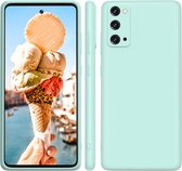 Samsung Galaxy S20 FE Hoesje Turquoise - Siliconen Back Cover