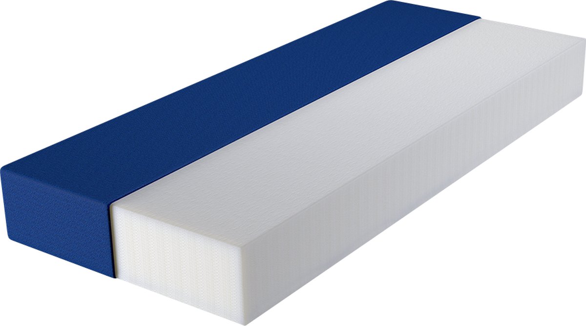 Zorgmatras met waterafstotende hoes – HR Koudschuim – 120x190x17 cm