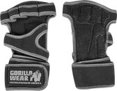 Gorilla Wear Yuma Krachtsport Handschoenen / Crossfit / Krachttraining Handschoenen / Zwart - Grijs I Heren & Dames - Maat M