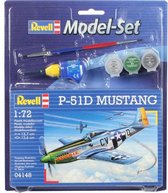 1:72 Revell 64148 P-51D Mustang Plane - Model Set Plastic Modelbouwpakket