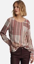 Blouse van 100% viscose met lange mouwen